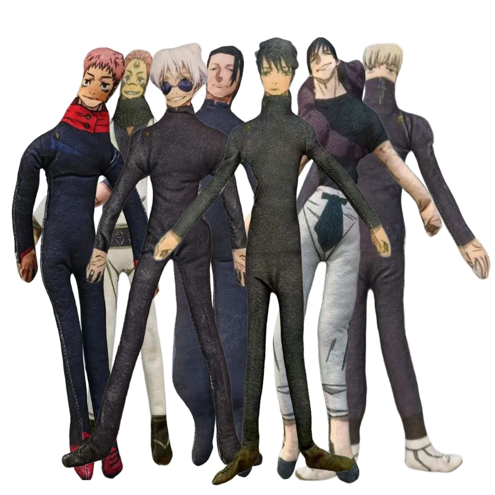 

JJK Anime Gojo Satoru Geto Suguru Plush Gojo Satoru Plushies Doll Slender Twistable Shape Stuffed Toys Room Decoration gift 38cm