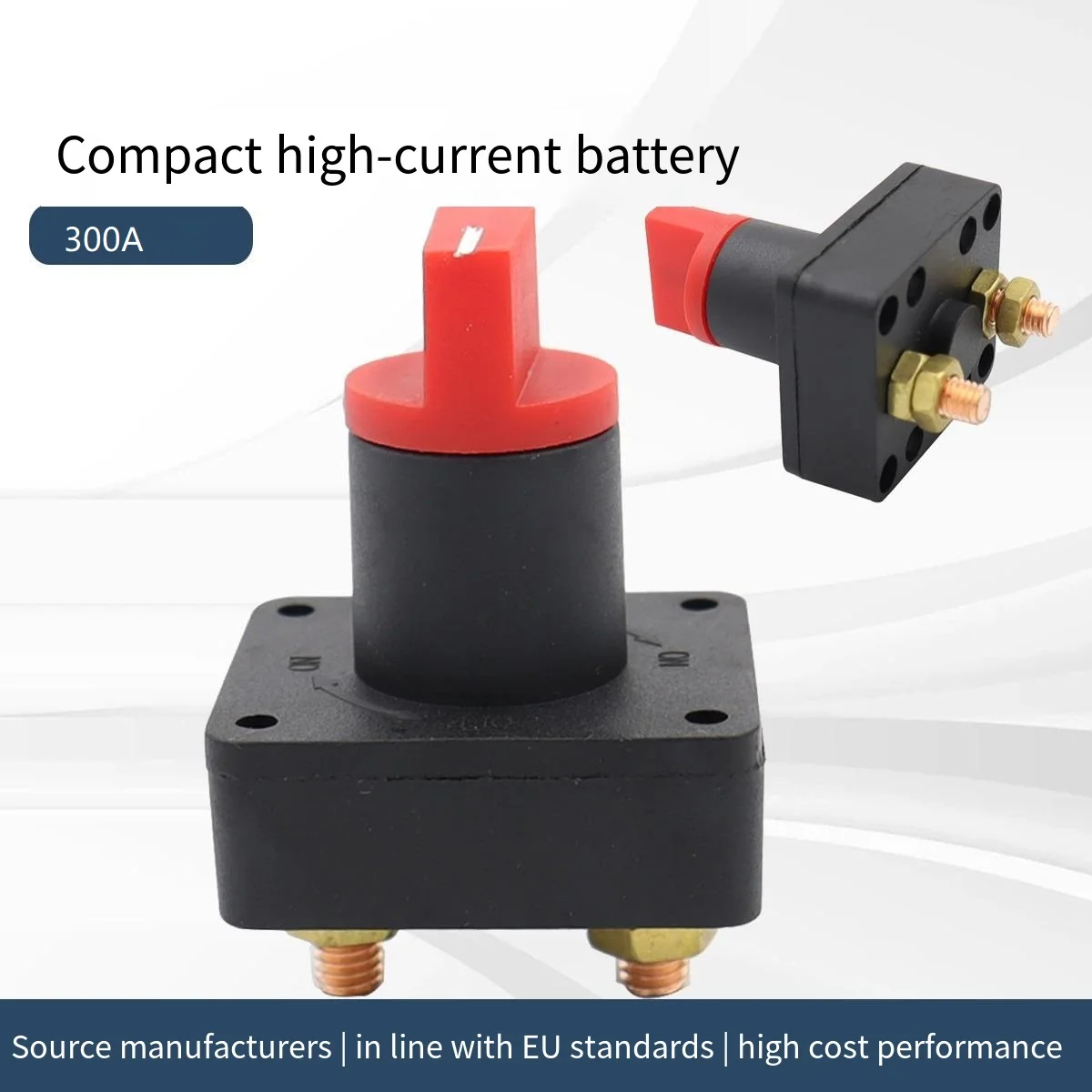 

Power switch Automotive yacht Marine power switch knob battery small switch 300A compact battery power switch