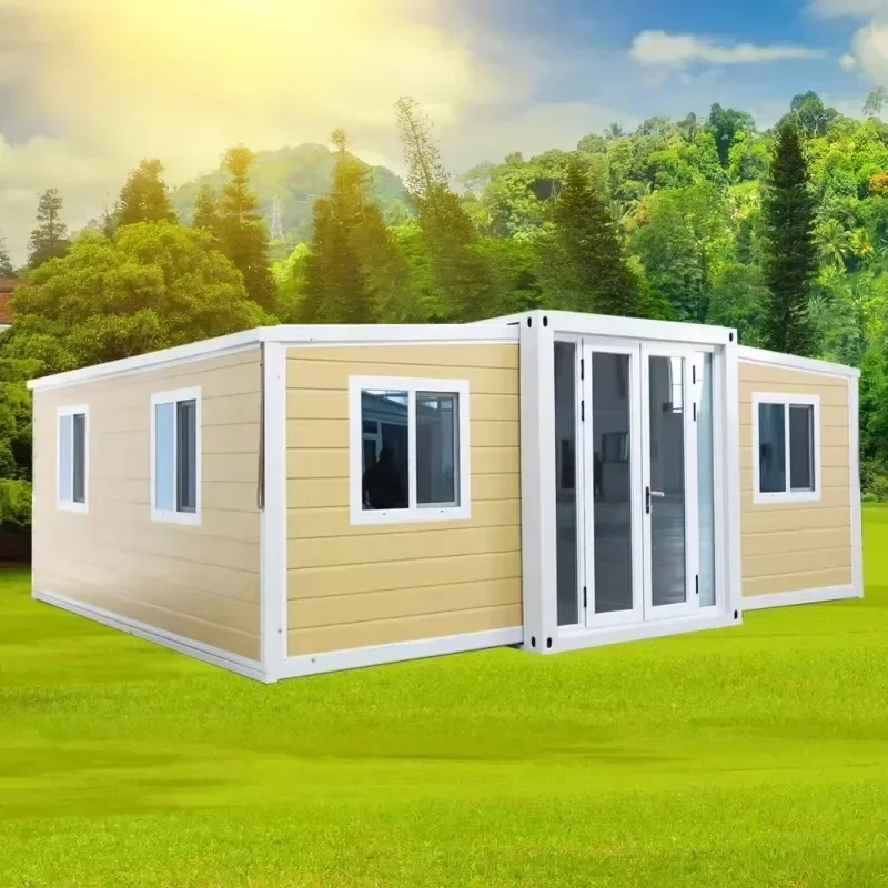 Waterproof Prefabricated Steel Prefab Mobile Tiny Home Ready To Ship 2 3 Bedroom 20ft 40ft Mobile Module Container House