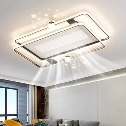 Modern led lamp with Ceiling fan without blades kids bedroom Ceiling fan with remote control Ceiling fans with light fixture