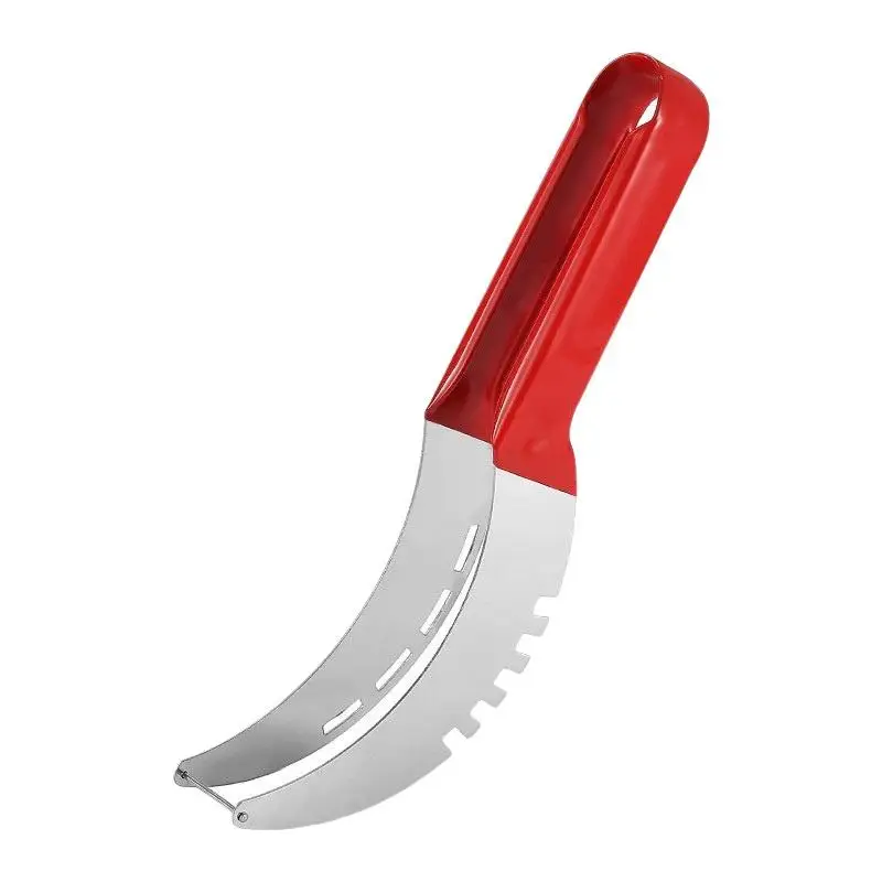 Stainless Steel Windmill Watermelon Cutter 1 Piece Quick Fruit Slicer Artifact For Kitchen Salad Tool