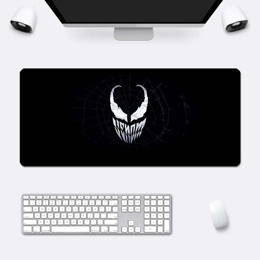 Cool Marvels Venom Colorful Mousepad HD Printing Computer Gamers Locking Edge Non-slip Mouse Pad XXL90x40cm Keyboard PC Desk Pad