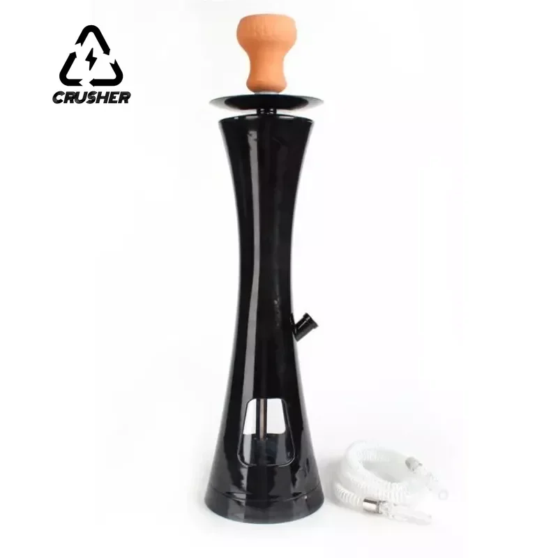 

CRUSHER Acrylic LED Hookah Set with Chicha Bowl Single Hose Narguile Complete Cachimbas Kit Completo for Smoking Grass Shisha