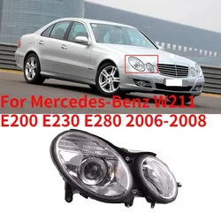 CAPQX For Mercedes-Benz W211 E200 E230 E280 2006 2007 2008 Front bumper headlight headlamp head light driver light halogen lamp