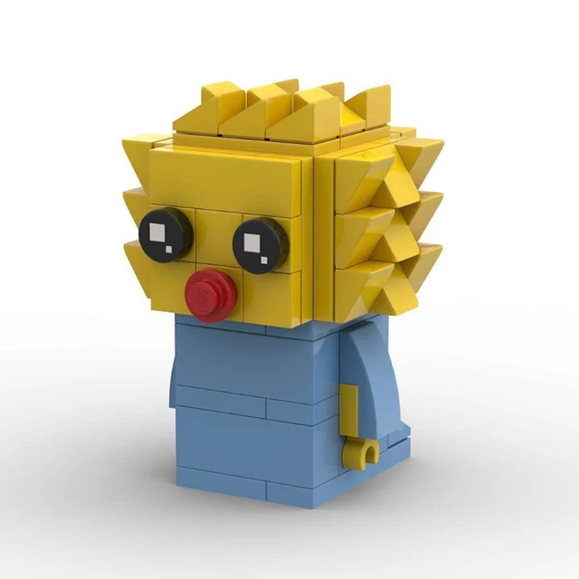 Creative Movie Simpsonlying Family Anime Figures Brickheadz Building Blocks The Cartoon Sitcom Bricks Set Toys for Children Kids