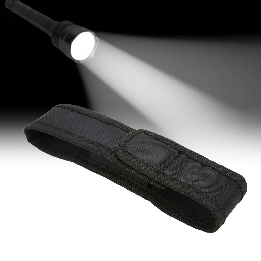 Bolsa Molle para linterna negra resistente con ajuste flexible - imagen 4