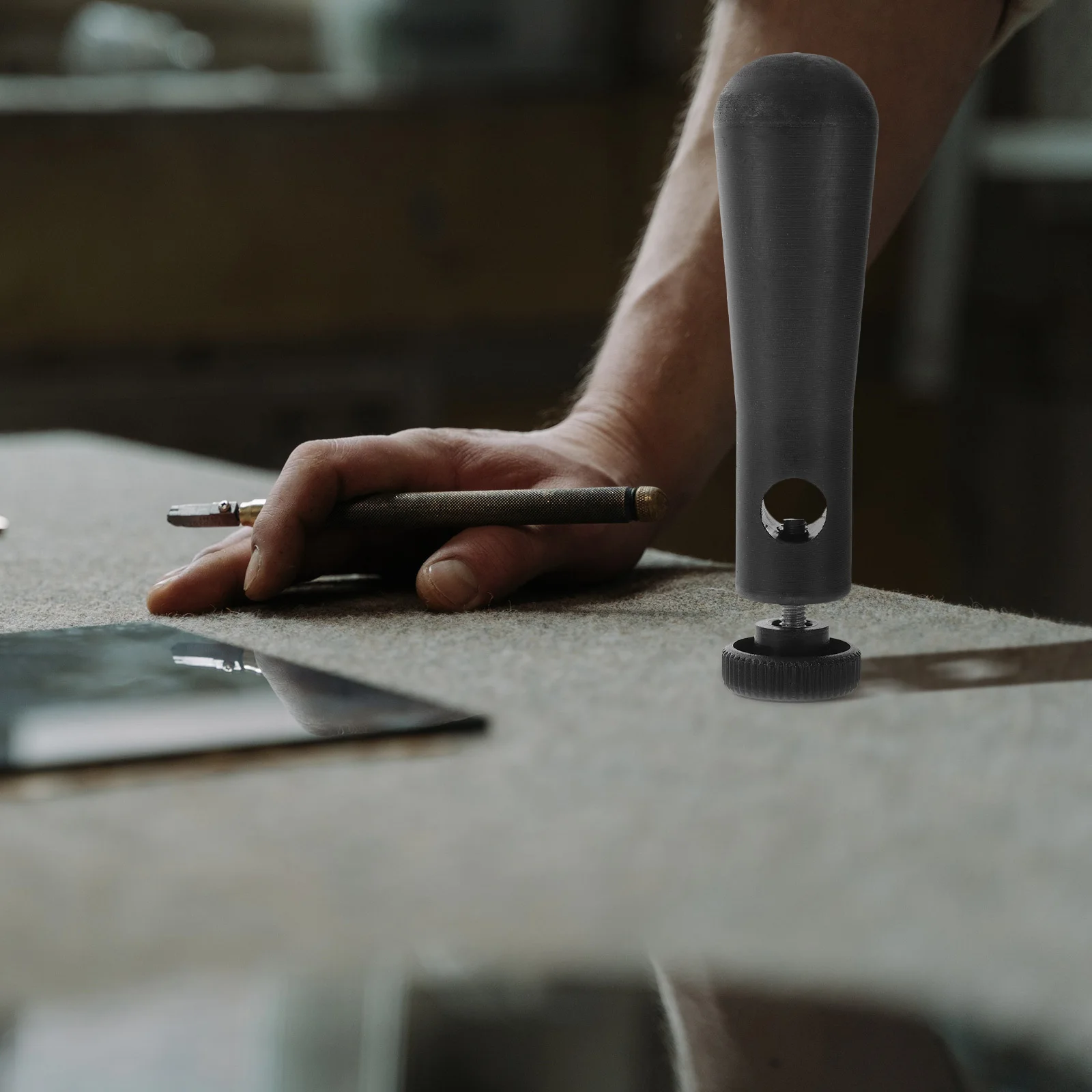 

1pc Glass Cutter Handle Diamond Labor-Saving Torque Bar For Thick Glass Cutting Work Outdoor Tools Accessory