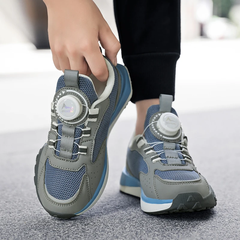 Fashion Kids Sneakers Breathable Casual Shoes For Boys School Running Shoes Tennis Children Non-slip Walking Shoes Size 28-38