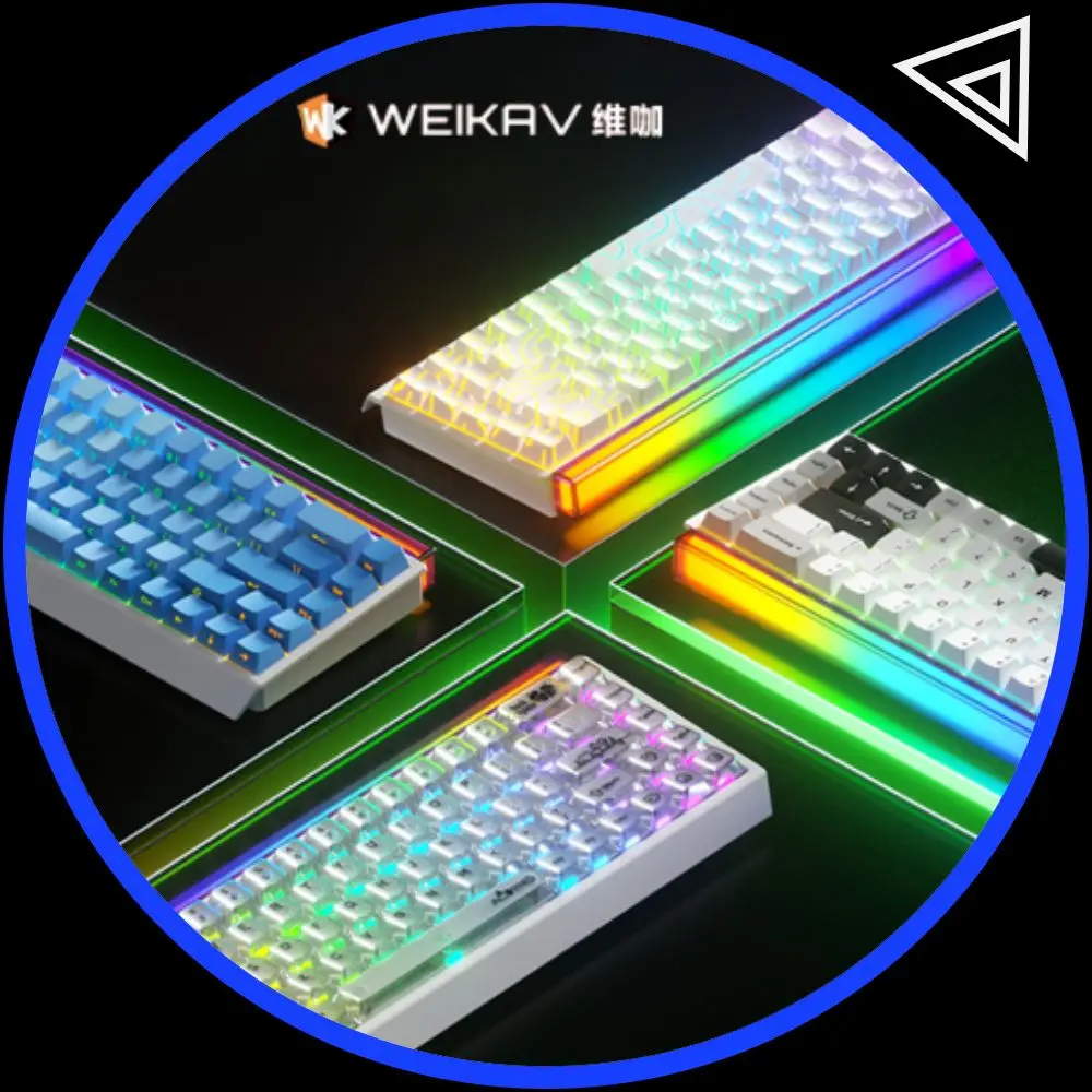 

Weikav Air68 Magnetic Keyboard Hot Swap Gasket 65 Percent 0.01RT Wired 8K Mechanical Gamed E-sports 0.125ms Low Delay Keyboard