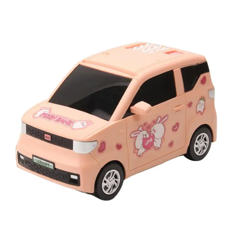 Intelligence kasa skarbonka pieniądze na samochód czytnik linii papilarnych dla dzieci cyfrowe monety Mini oszczędność gotówki sejf prezent dla dzieci zabawka