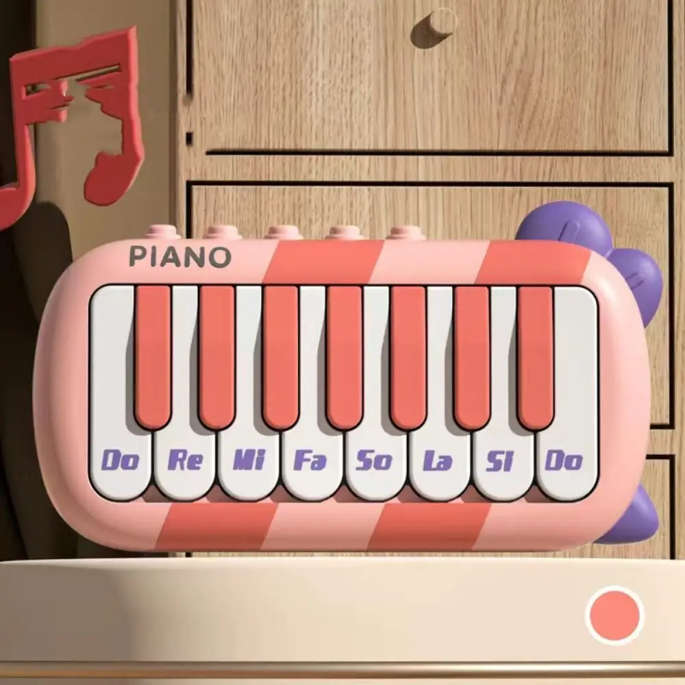 Educación Temprana Mini teclado eléctrico aprendizaje música órgano electrónico Piano juguete interactivo instrumento de luz juguete