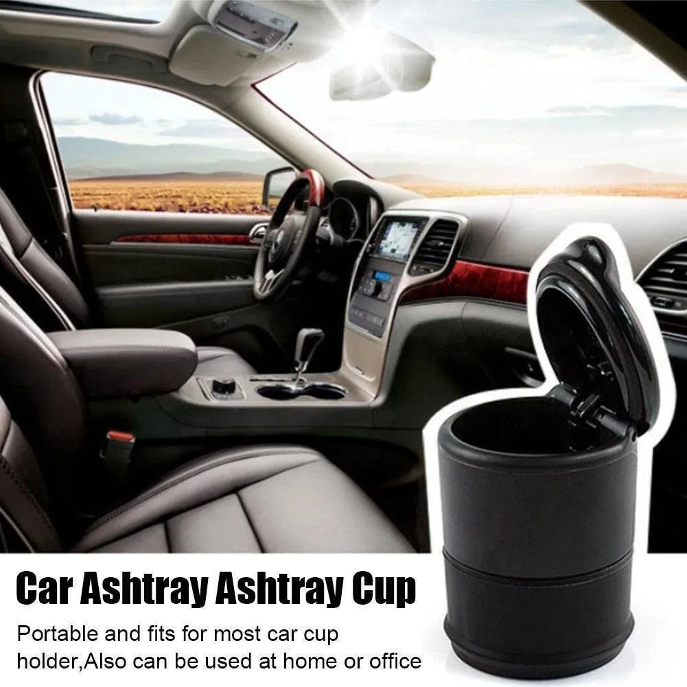 

1PCS Portable Car Auto Ashtray Smokeless Ashtray Cigarette BEST Holder new