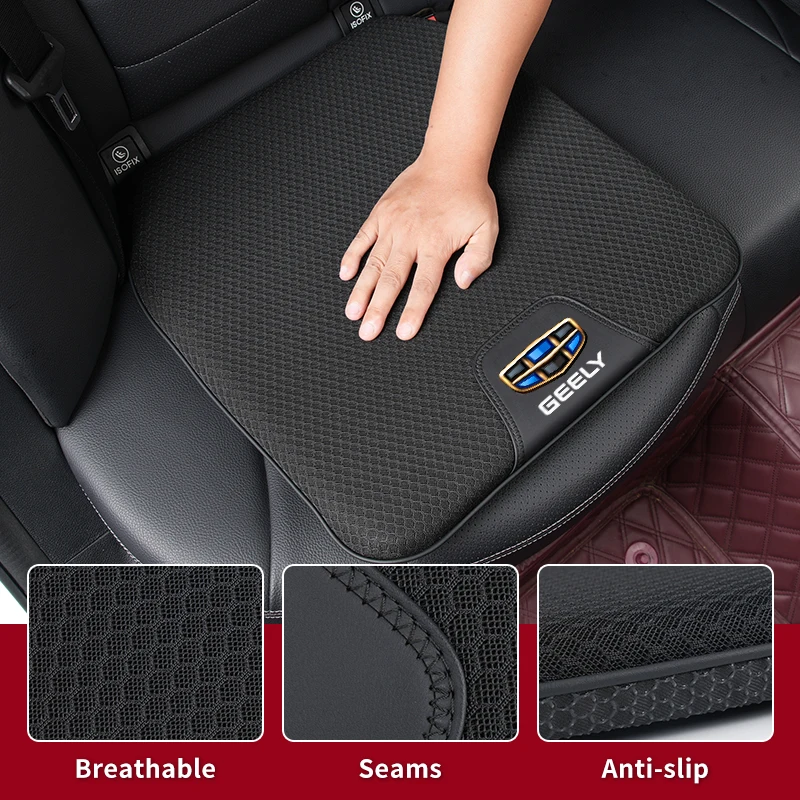 Car seat heightening pad-Ice Silk style For Geely Emgrand X7 EC7 Atlas Boyue GC6 Parts LC EC8 Atlas CK2 CK3 GT GC9 view 5