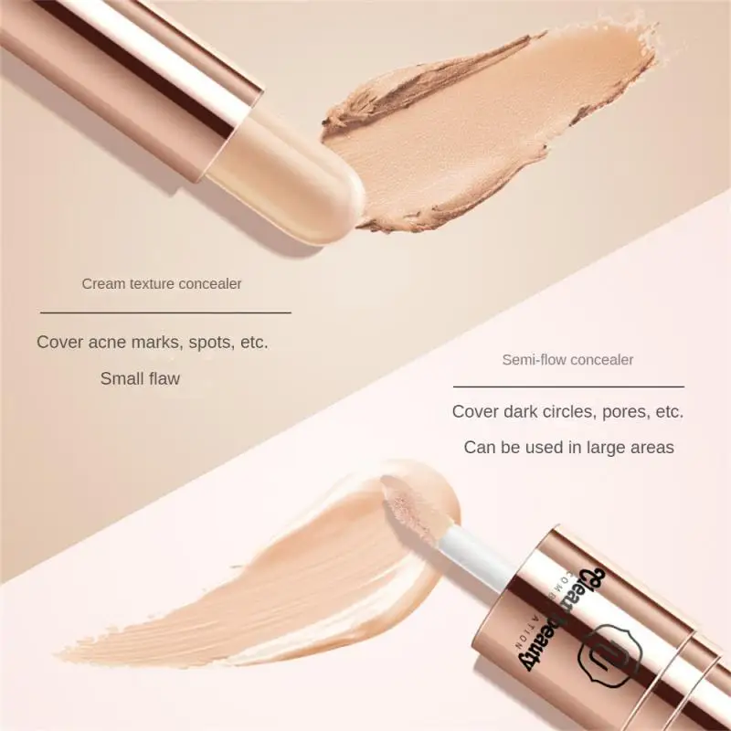 Basis Make-Up Versieren Delicate En Gladde Drie Kleuren Concealer Palet Matte En Vloeibare Concealer Poeder Gezichtsmake-Up