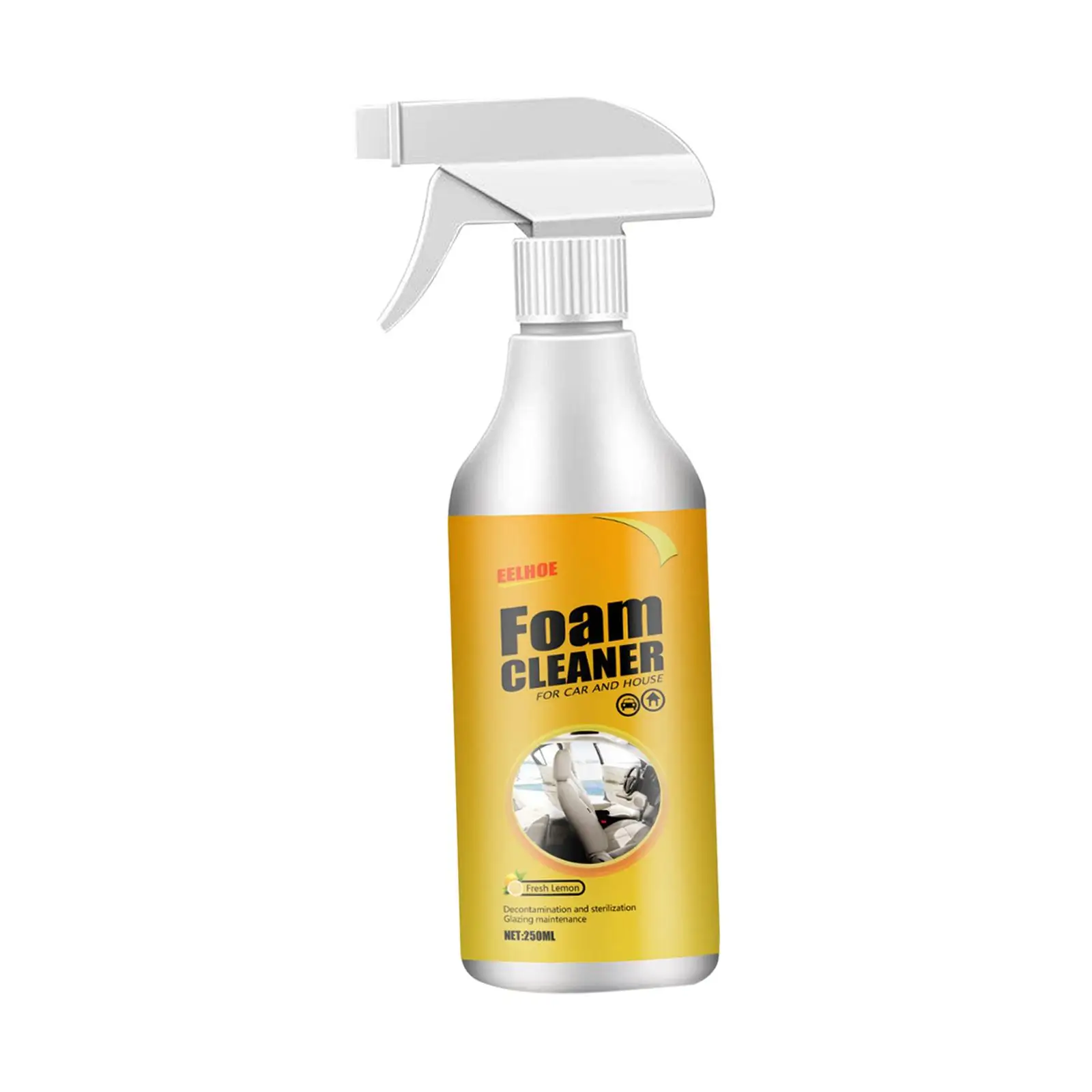 Car Foam Cleaner Multifunctional Car Interior Cleaning Spray for Fabric Washing Car Ceiling Bathroom Center Console Carpet