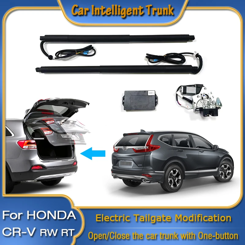 For HONDA CRV RW RT 2017~2024 Car Power Trunk Opening Electric Suction Tailgate Intelligent Tail Gate Lift Strut Modification