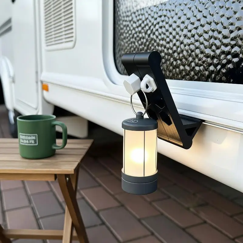 3D Printed RV Slide Rail Helper 1PCS Multifunctional Space Saving Shoe Storage Hanging Rack for Camper Van Travel