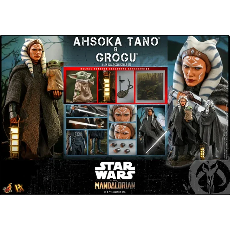 

Оригинальные Товары в наличии HotToys HT DX21 AHSOKA TANO GROGU 1/6, Звездные войны, мандалор, персонаж фильма, экшн-модель, игрушки в подарок