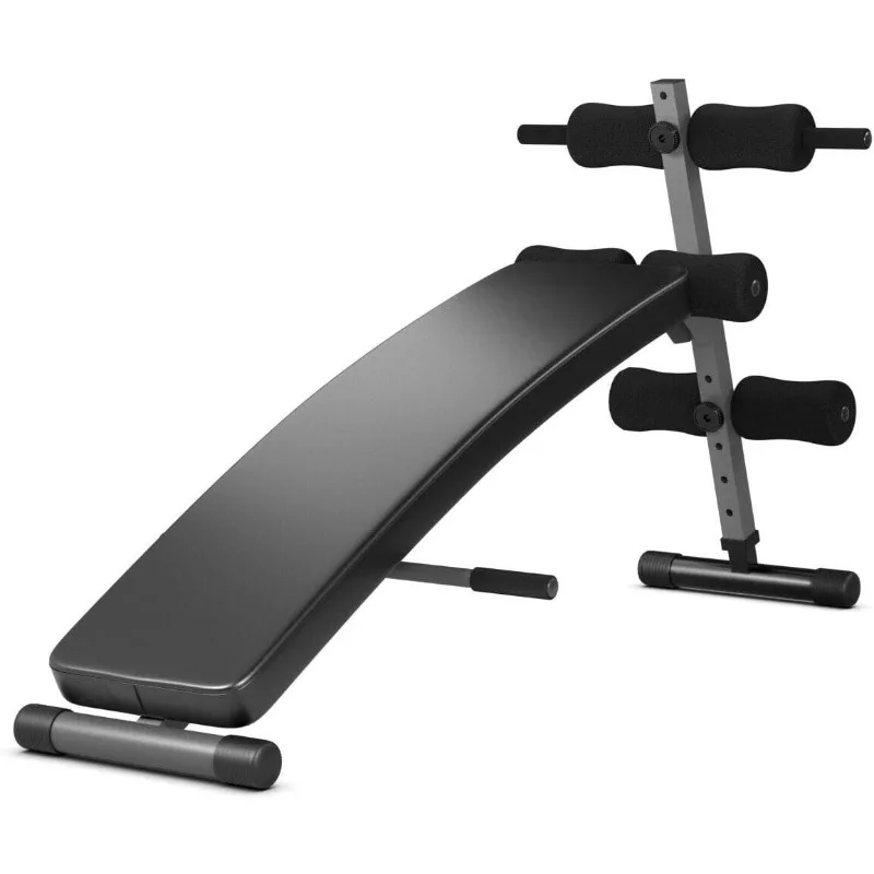 

Goplus Adjustable Bench Sit up Bench Slant Board Decline Ab Bench Crunch Board