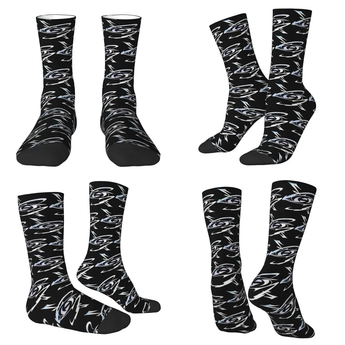 

Kpop ATEEZs Logo A TEEnager Zs (4) Носки Harajuku Поглощающие пот чулки Аксессуары Длинные носки для подарка на день рождения унисекс