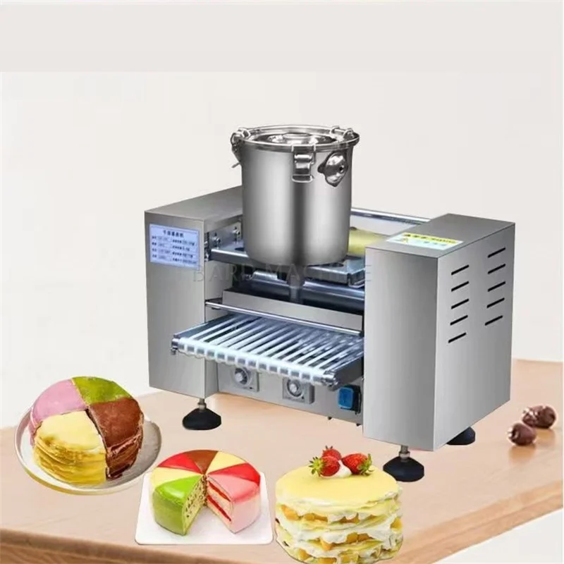 Thousand Layer Cake Crust Pancake Skin Board Crepe Making Maker Machine Price