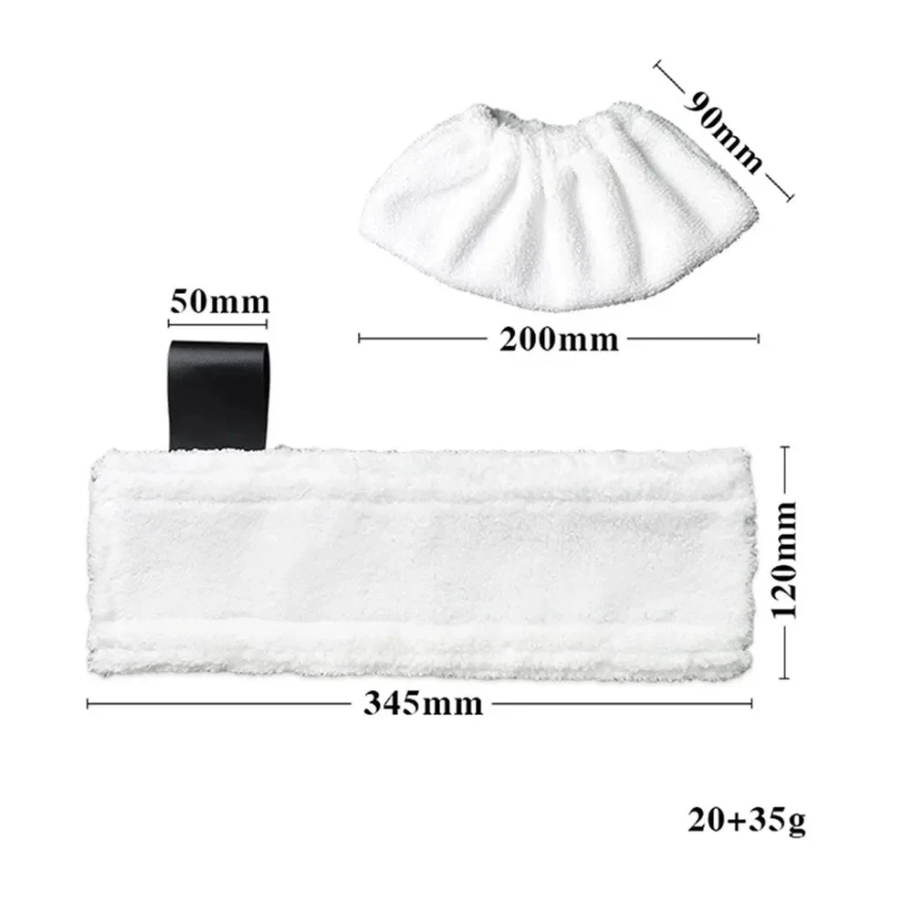 Microfibre Steam Mop Pads Cover Brush Head For Karcher EasyFix SC2 SC3 SC4 SC5 Handheld Vacuum Cleaner Parts Glass Scraper