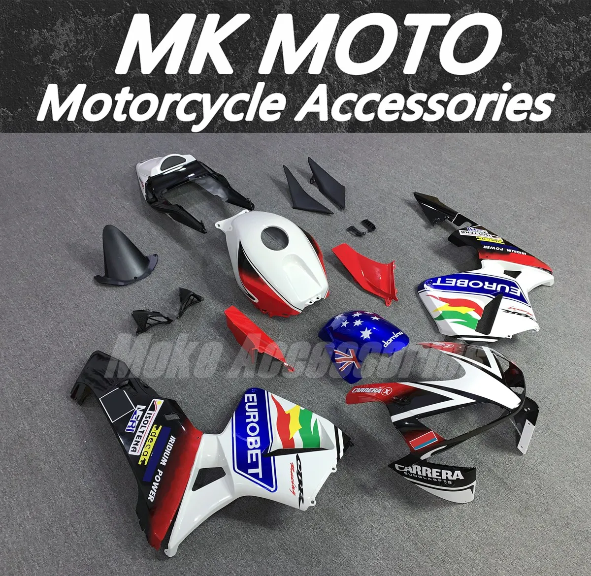 Motorcycle Fairings Kit Fit For Cbr600rr 2003-2004 Bodywork Set High Quality Abs Injection New White Blue Black