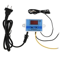 110-220V/1500W XH-W3002 Controller Computerized Digital Temperature Control Switch Intelligent Controller With US Plug