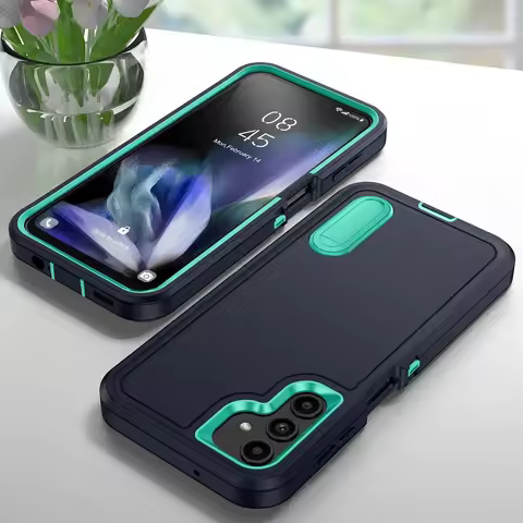 Otter Anti-Shock Box Rugged Cover for Samsung Galaxy S25 S24 S23 Ultra S22 Plus FE A56 A36 A26 A16 A06 Stand Armor Phone Case