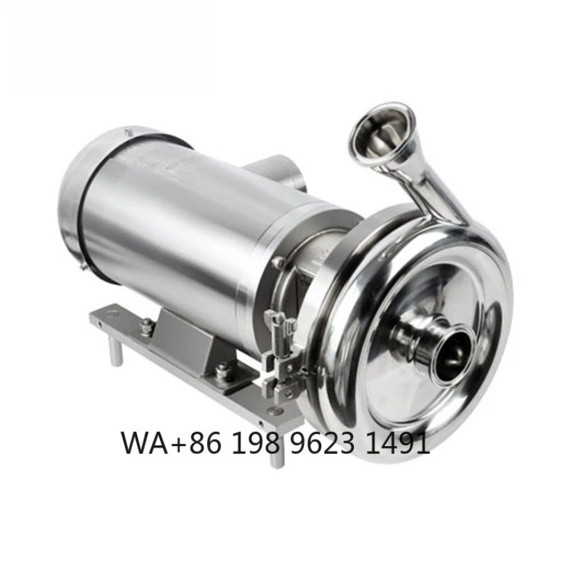 

Full Stainless Steel Hygienic Centrifugal Pump Motor Impeller Food Grade Industrial Liquid Transfer Pump