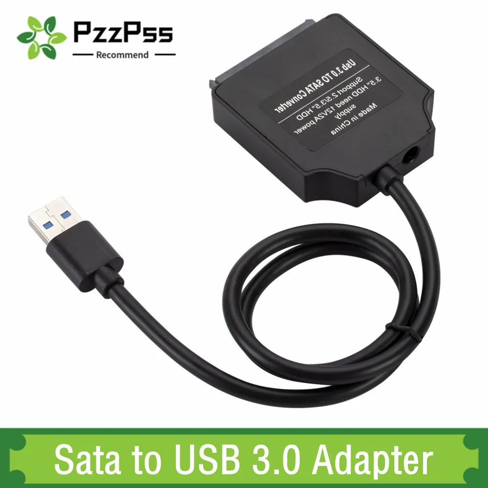 Sata na USB 3.0 kabel Adapter USB na SATA 3 kabel wsparcie 22 Pin 2.5 3.5 inche zewnętrzny dysk twardy dysk twardy SSD złącze komputerowe Fit