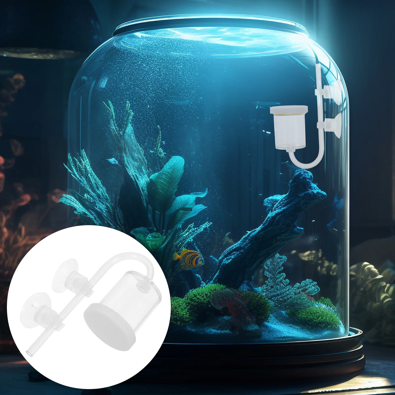 

1Set Air Aquarium Fish Tank Bubble Stone Low Pressure Oxygen Diffuser Hydroponic Growth System Accessories