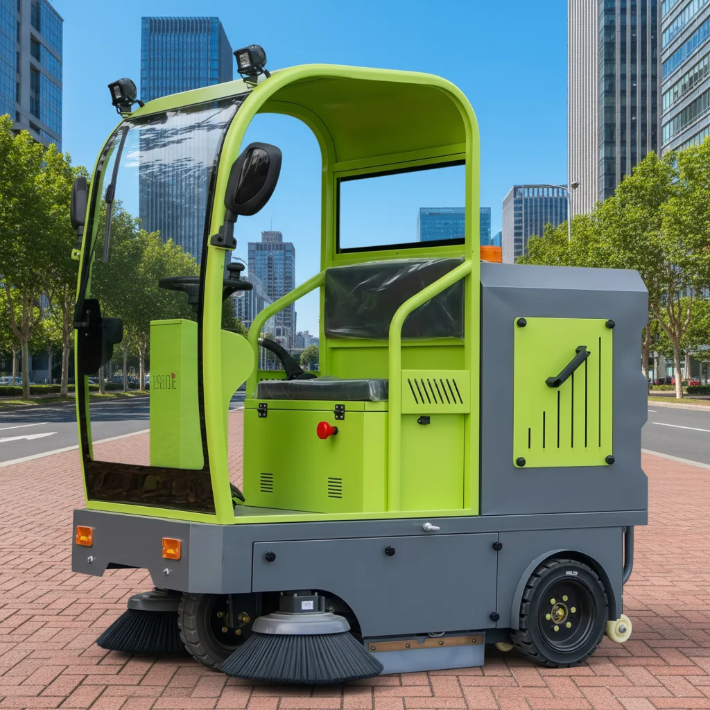 Customized Commercial Driving Warehouse Industrial Sweepers Motorized Brush Motor Street Road Home Floor Sweeper Electric Price