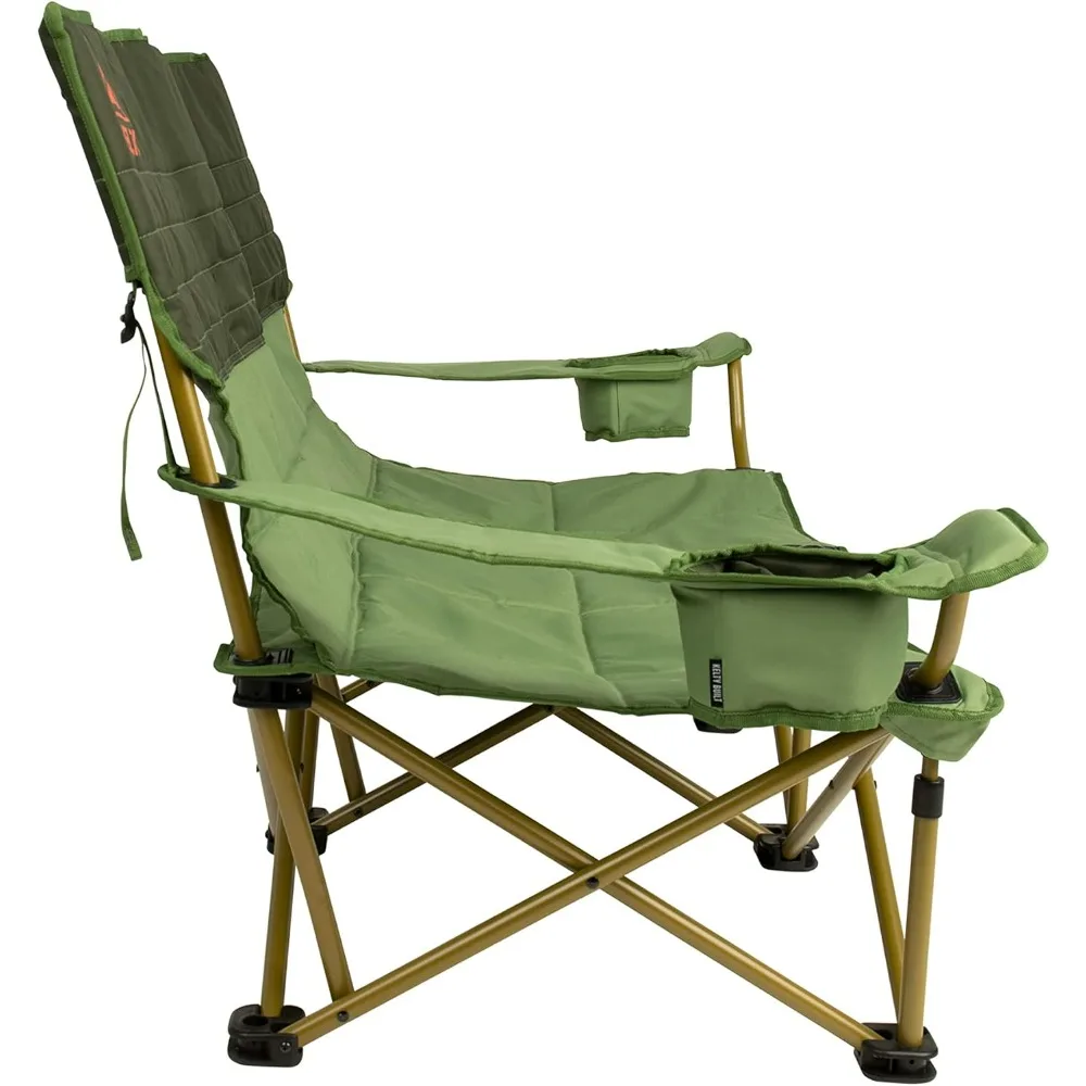 ローラブシート ダブル 2人用キャンプチェア、フェスティバル、コンサート、テールゲート、ビーチデイ用の2人用折りたたみシート、ロース