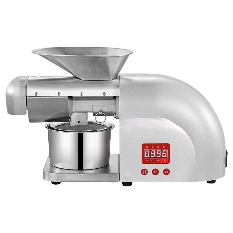 

Automatic household intelligent oil press, sunflower seed press household stainless steel oil press