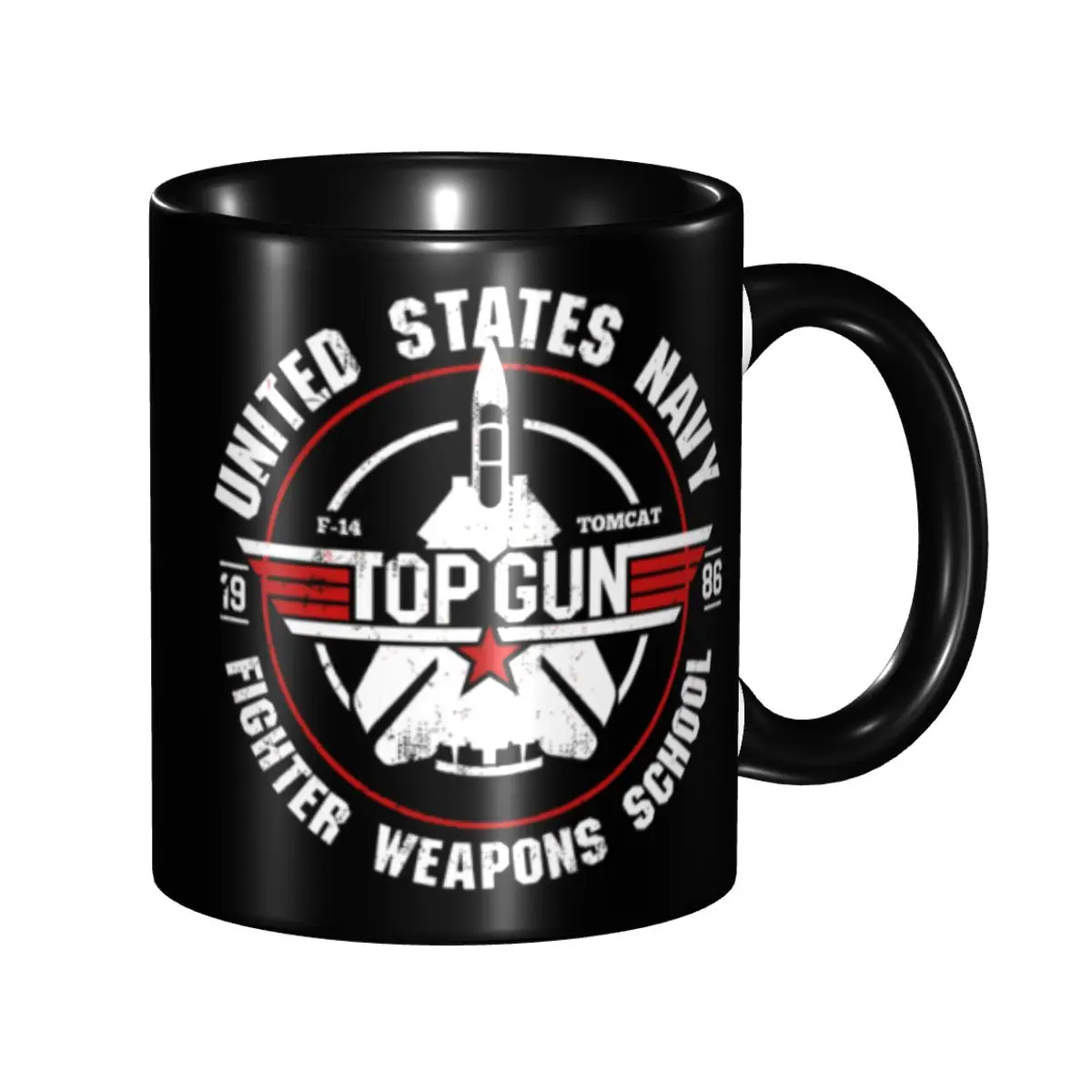 

Top Gun Maverick Coffee Mugs DIY Customized Ceramic Mug Creative Gift