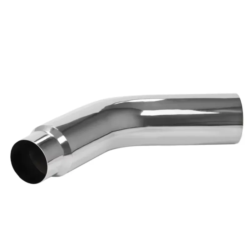 for Chrome Stainless Steel Auto Parts 4-5 Mirror Diesel Truck Exhaust Elbow Premium Exhaust Pipe