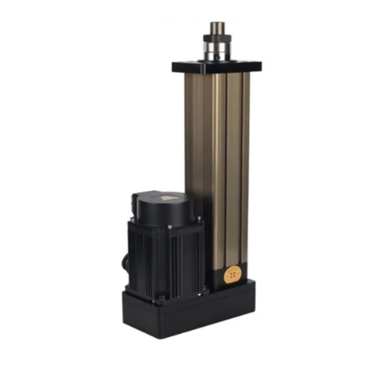 High Speed 3mm/s Mini Electric Cylinder 1500N 3500N Smooth Lifting Electric Folding Actuator with Servo Motor PLC Program