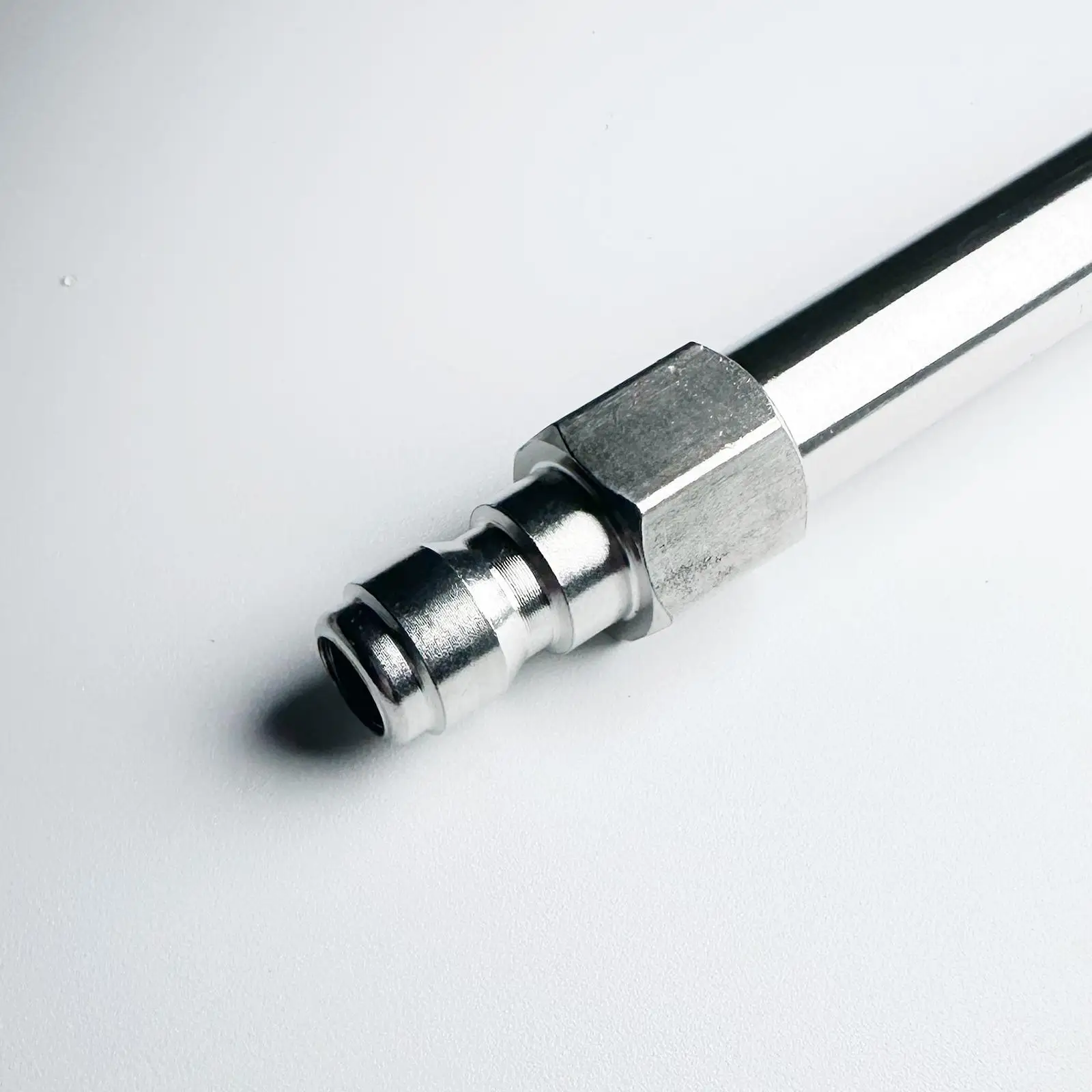1/4 Quick Connect Washer Extension Rod Durable Stainless Steel Lance for Pressure Washing Window Driveway