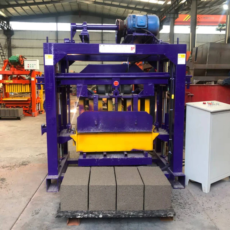 

Machinery Made In Automatic Qt 4 40B Block Brick Making Machine Hollow Fully Automatic Hydraulic Non Burning