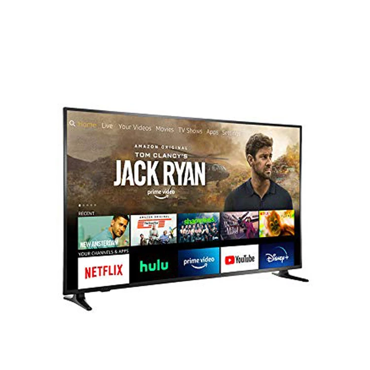 65 Inch 4K LED Smart Game TV with Wide Screen Support Black Finish for Hotel Lobby Home Cinema Professional Gaming Television