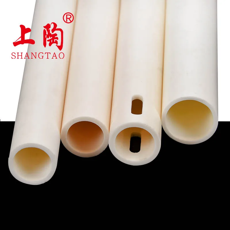 99% keramik aluminium lengan kekerasan baik Zirconia keramik tabung pabrik dari Cina