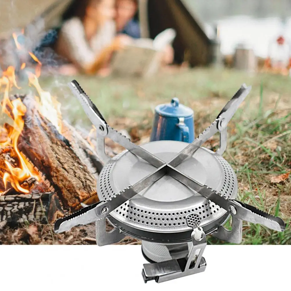 

BBQ Stove Useful Portable Wear Resistant Disc Type Portable Stove for Hiking