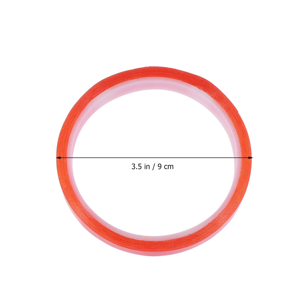 Cinta adhesiva de doble cara transparente de 5 mm y 5 m resistente al calor resistente al agua para protector de pantalla de teléfono móvil