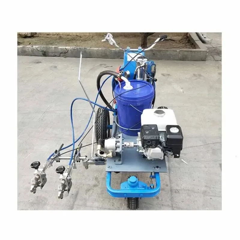 Traffic Road Safety Street Painting Road Marking Paint Machine Certificated Factory Supply High Quality