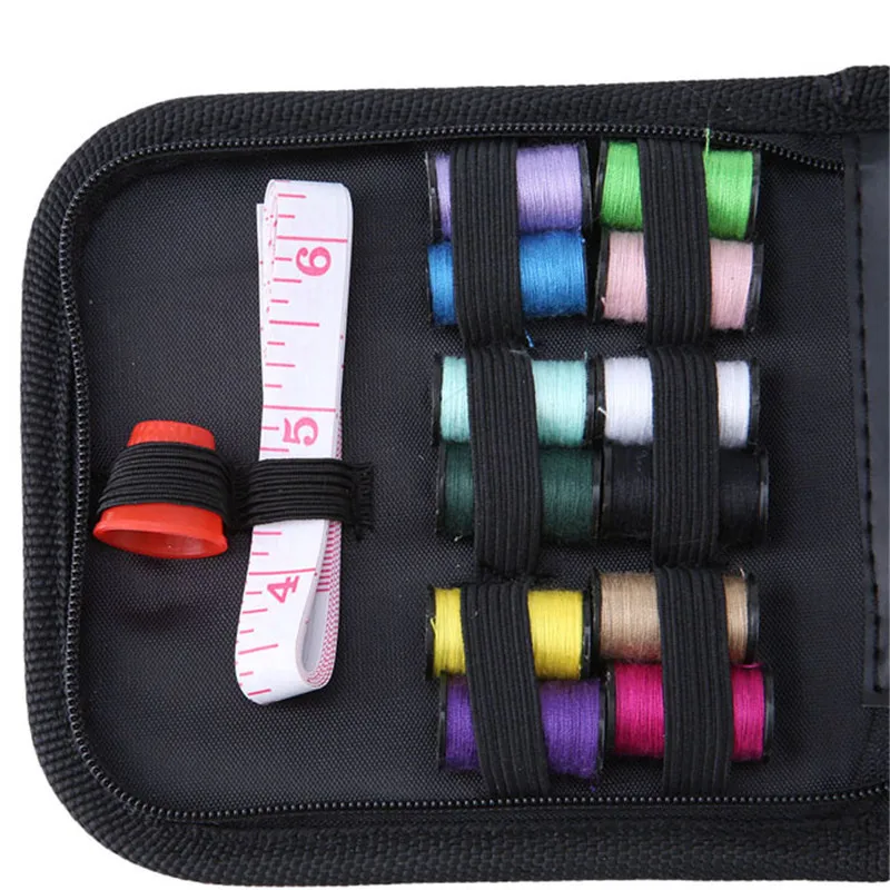 1set  Portable Mini Travel Household Sewing Box Set Sewing Kit Storage Bags Sundries Organizer Home Tools Sewing Accessories