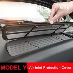 Insect-proof Net For Tesla Model Y 3 Front Trunk Air-conditioning Cover Intake Grille Clean Air Inlet Protective Accessorie 2023