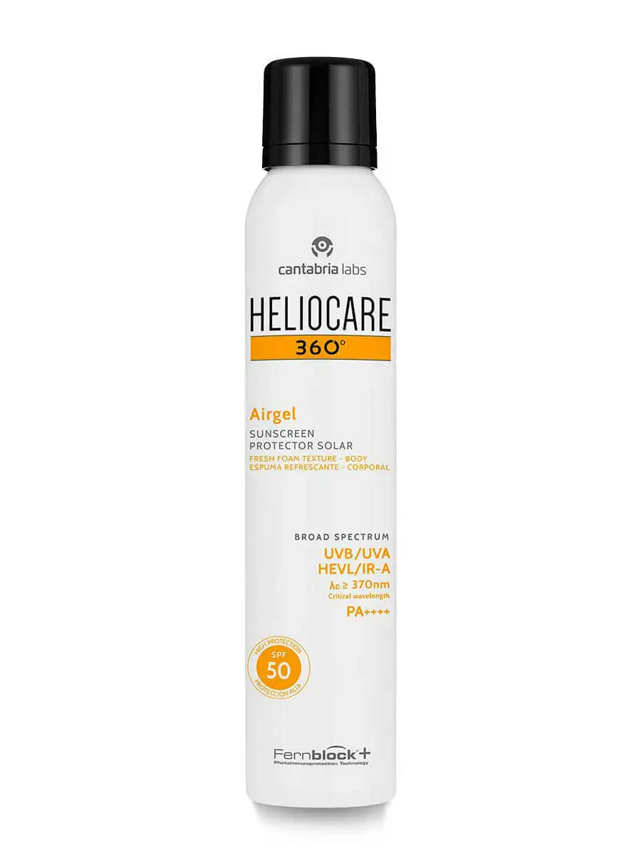 Heliocare 360 ° body airgel spf 50 + 200ml-protection against all types of radiation