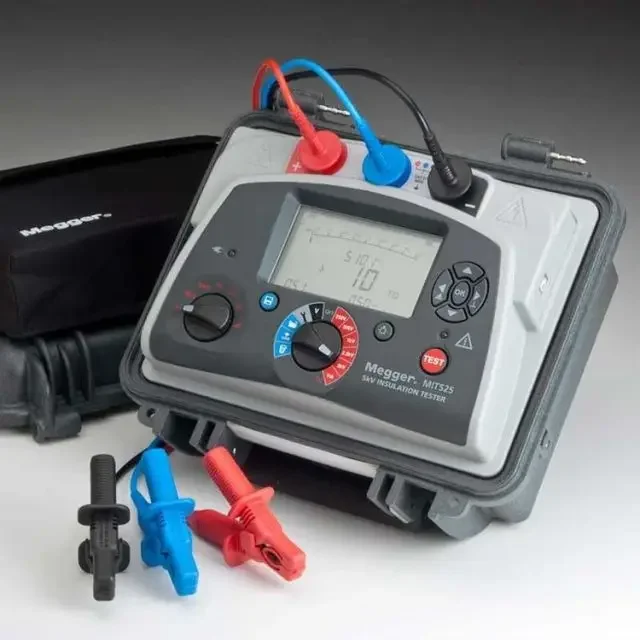 Testador de resistência de isolamento MIT525