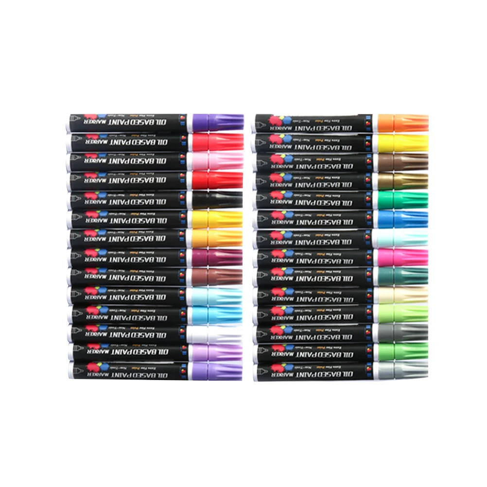 Quick Dry Paint Pen Color Marker Pens Markers Hightlighter Highlighters Metallic